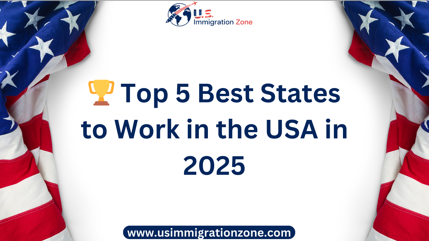 Best States to Work in the USA